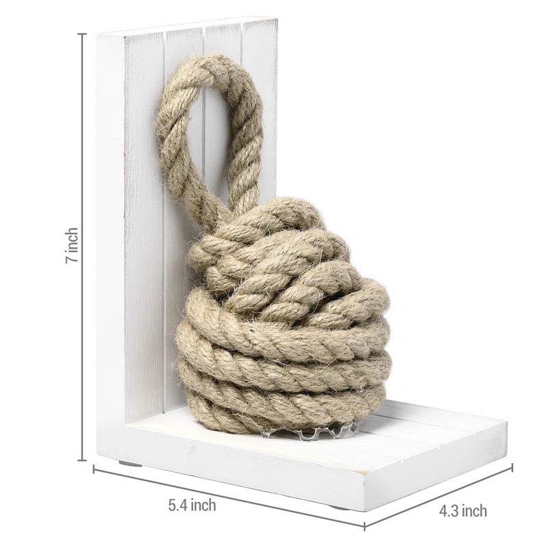 Wood Non-Skid Bookends