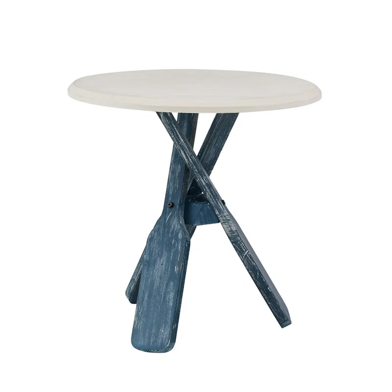 Omar Coastal 3-Leg Decorative Oar Side Table