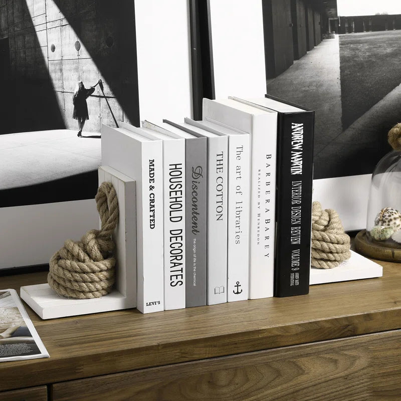Wood Non-Skid Bookends