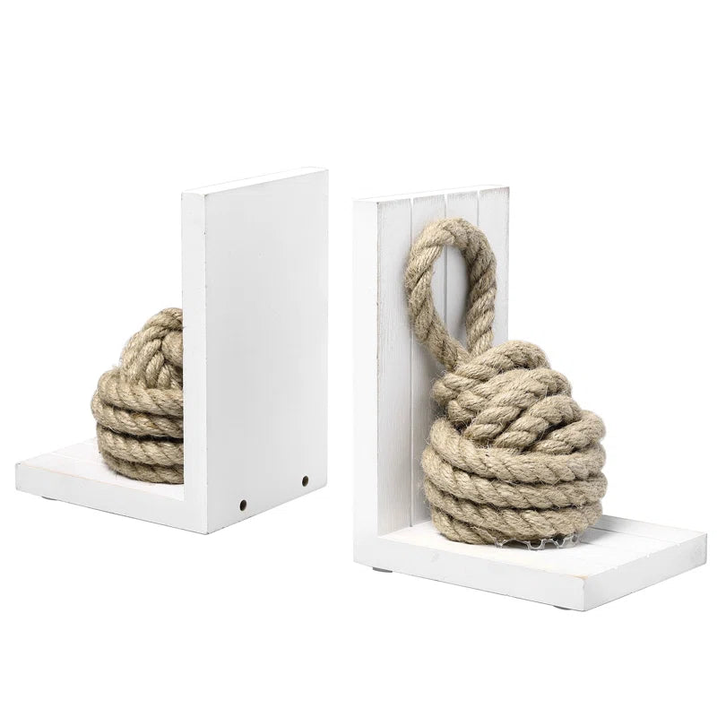 Wood Non-Skid Bookends