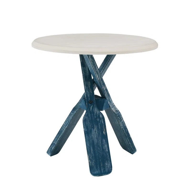 Omar Coastal 3-Leg Decorative Oar Side Table