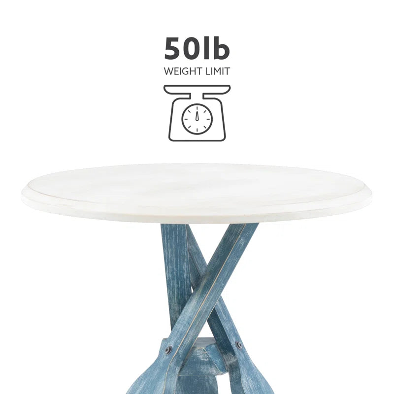 Omar Coastal 3-Leg Decorative Oar Side Table